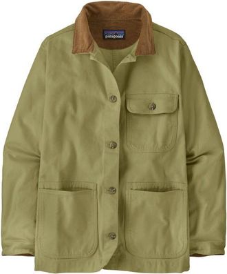 Patagonia Point Reyes Canvas Coat Freizeitjacke f&uuml;r Damen | oliv