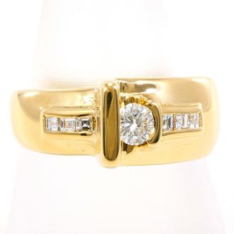C&A Yellow Gold Yellow Gold (18K) Band Ring (Pre-Owned)