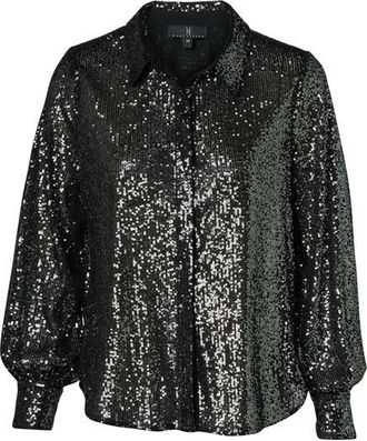 Mart Visser Cerise Blouse Donker Metallic
