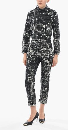 Stella McCartney Jumpsuit in Denim Stretch Effetto Acid-Wash Stella McCartney