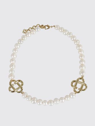 Casablanca Collana Casablanca in ottone con perle