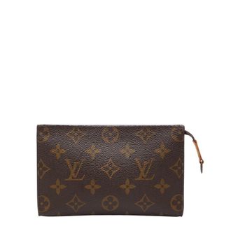 Louis Vuitton Brown Pvc Pouch (Pre-Owned)
