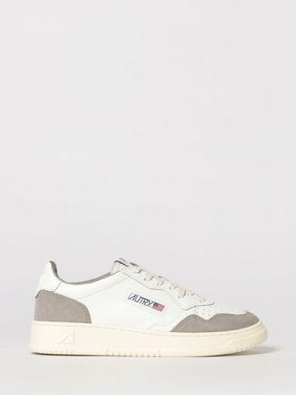 Autry Medalist Low Top Trainers in Bicolour Leather and Suede