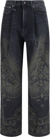 R13 Black High Rise Jeans