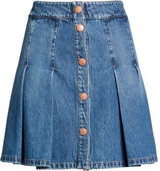 Moschino BOTTOMWEAR - Denim skirts sur YOOX.COM