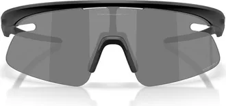 Oakley Gender Inclusive Rslv Lite 50mm Rectangle Sunglasses in Matte Black/prizm Black at Nordstrom