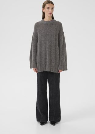 Karen by Simonsen Pullover KBBlake Baggy fit dark grey