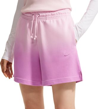 Nike (WMNS) Nike Sportswear Phoenix Fleece Mid-Waist Shorts Pink Foam Light Magenta IF7371-663