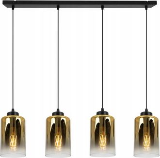 OEM L&aacute;mpara Colgante Moderna Y Elegante Con Pantalla De Cristal