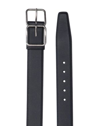 Saint Laurent Mens Belts Black Calf Leather