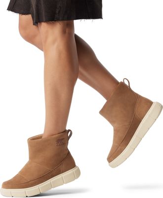 Sorel EXPLORER III SLIP-ON Womens Winter Boots Brown - Size UK 7