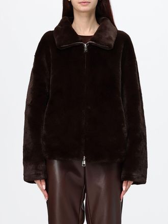 Apparis Classic Collar Short Faux Fur Jacket with Zip Closure