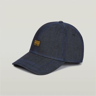 G-Star Originals Denim Baseballcap - Donkerblauw - Heren