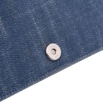 Chanel Hobo Bags - 2017-2018 Denim and Velvet Wallet On Chain - Gr. unisize - in Blau - für Damen