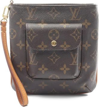 Louis Vuitton Pouch Partition Monogram 2002 - Marrone
