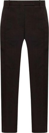 STUDIO NICHOLSON Straight Broeken - Dames - Straight fit broeken - Bruin - L - Broeken