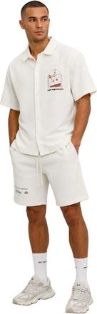 Off the Pitch Uomo, Magliette, Bianco, S, new