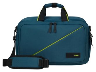 American Tourister Reisetasche AMERICAN TOURISTER TAKE2CABIN Prime, Damen, Gr. B/H/T: 20cm x 40cm x 25cm, blau (harbor blau), Polyethylenterephthalat, Taschen Reisetasch