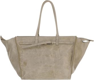 Benedetta Bruzziches Sculpted Tote Bag - Dames - Shoppers - Beige - ONE Size - Leer - Tassen