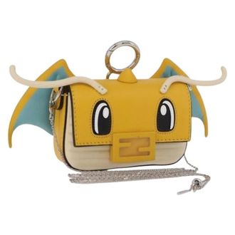 Fendi Pre-owned Mini Shoulder Bag - Dames - Pre-owned - Geel - Maat: ONE Size Leer