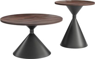 Zuo 2Pc Rosk Coffee Table Set