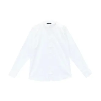 Karl Lagerfeld Formal Shirts, male, White, Size: 2XL Camicia Koreana