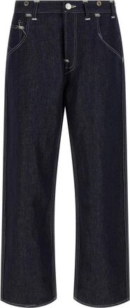 Junya Watanabe Wijde Rechte Jeans - Heren - Regular Fit Jeans - Zwart - XL - Katoen - Jeans