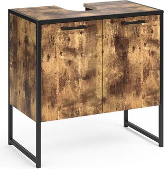 Vicco Mueble bajo lavabo Fyrk, Madera antigua, 60 x 60 cm Vicco