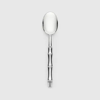 Gucci Dessert Spoons With Bamboo Motif, Set Of Two, Black