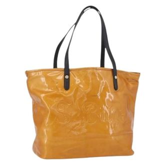 Bulgari Pre-owned Tote Bags, female, Yellow, Size: ONE SIZE Pre-owned Vintage Tote Bag