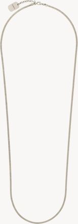 Saint Laurent Chain Necklace In Brass