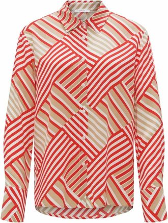 OPUS Filona Blouse - Dames - Blouses & Shirts - Veelkleurig - Maat: L