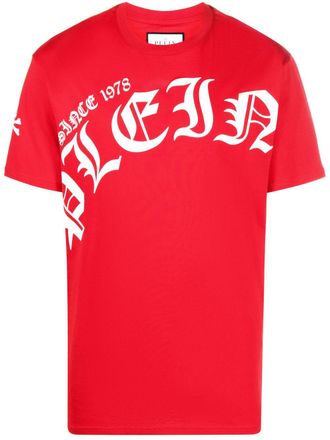 Philipp Plein T-shirt con stampa grafica - Rosso