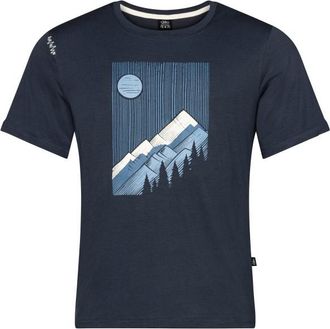 Chillaz Bozen Sunny Mountains T-Shirt f&uuml;r Herren | blau