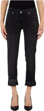Liu Jo Cropped Jeans - Dames - Cropped Jeans - Zwart - W27 - Jeans