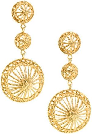 Freya Rose Turquoise Mountain Amira Earrings in Gold at Nordstrom