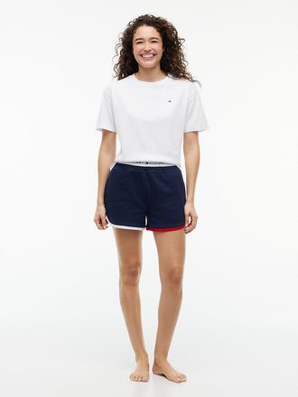 Tommy Hilfiger Womens Terry Boxer Sleep Short - Sky Captain - XL