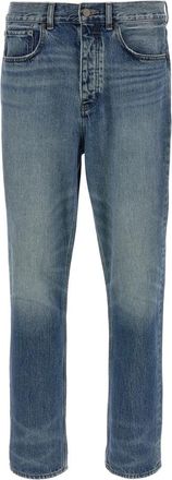 Fear of God Denim 5-Pocket Jeans - Heren - Regular Fit Jeans - Blauw - W31 - Denim - Jeans