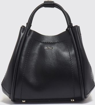 Max Mara Marins Mini Smooth Leather Tote Bag with Double Handle