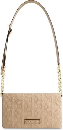 True Religion Quilted Horseshoe Flap Hobo