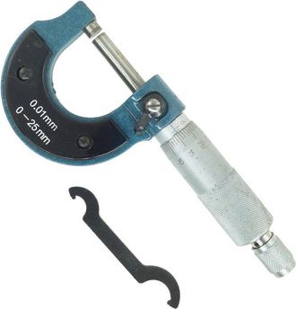 Trade Shop Trade Shop - Analogical Centesimal Expenditure Micrometro 0-25mm 0,01 Mm