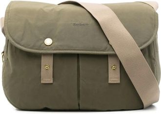 Barbour Transport Riever cross body bag - men - Cotton/Cotton - OS - Green