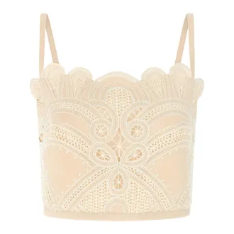 Elie Saab Dames, Tops, Wit, Maat: XS