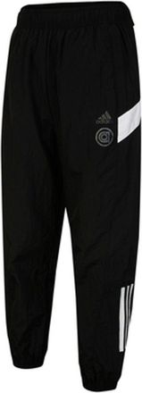 adidas (WMNS) adidas UST Woven Pants Asia Sizing Black White HM5280