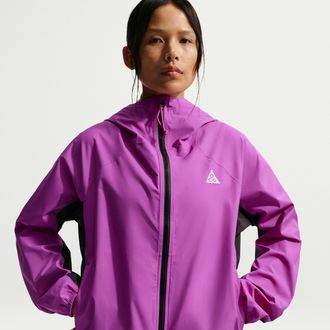 Nike Womens Nike ACG Phantazma Storm-FIT ADV Jacket in Purple | IF0101-551