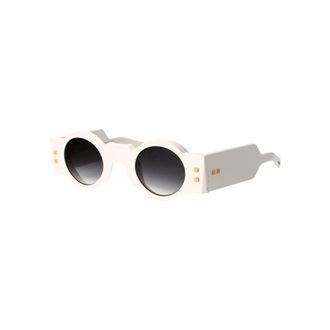 Balmain Sunglasses, unisex, White, 42 MM, Stylish Sunglasses for Men and Women