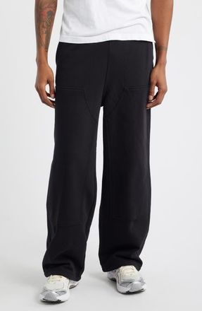 Carhartt Work in Progress Double Knee Cotton Blend Sweatpants in Grey at Nordstrom, Size X-Small