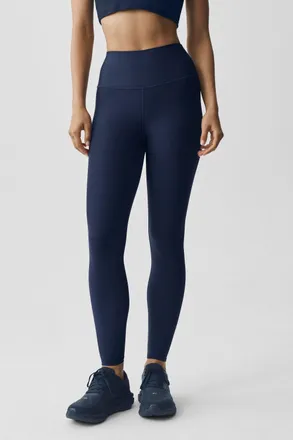 Alo | High-Waist Airlift Legging in Navy, Size: Medium