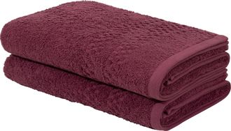 My Home Duschtücher »Regona, Duschtücher 70x140cm, flauschig und weich, 500 gr/m²« Premium Handtücher mit Bordüre, Set, 100% Baumwolle, 5 Jahre Garantie