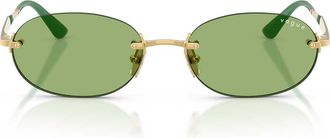 Vogue Sunglasses Vo4342 S 280/2 Gold/Green Women
